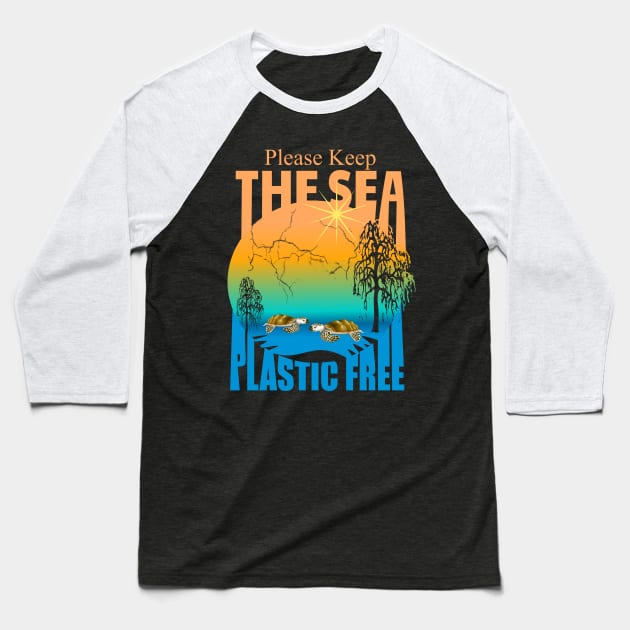Save the Ocean Baseball T-Shirt by BC- One- Shop